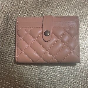 Kurt Geiger Pink Quilted Wallet